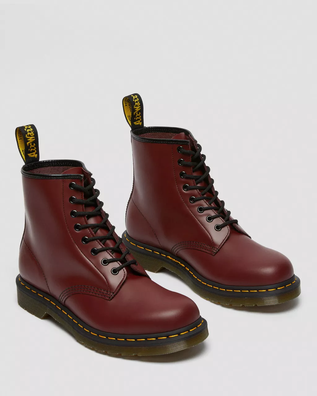 Giày 1460 Smooth Leather Lace Up Boots in Cherry Red - Ảnh 5